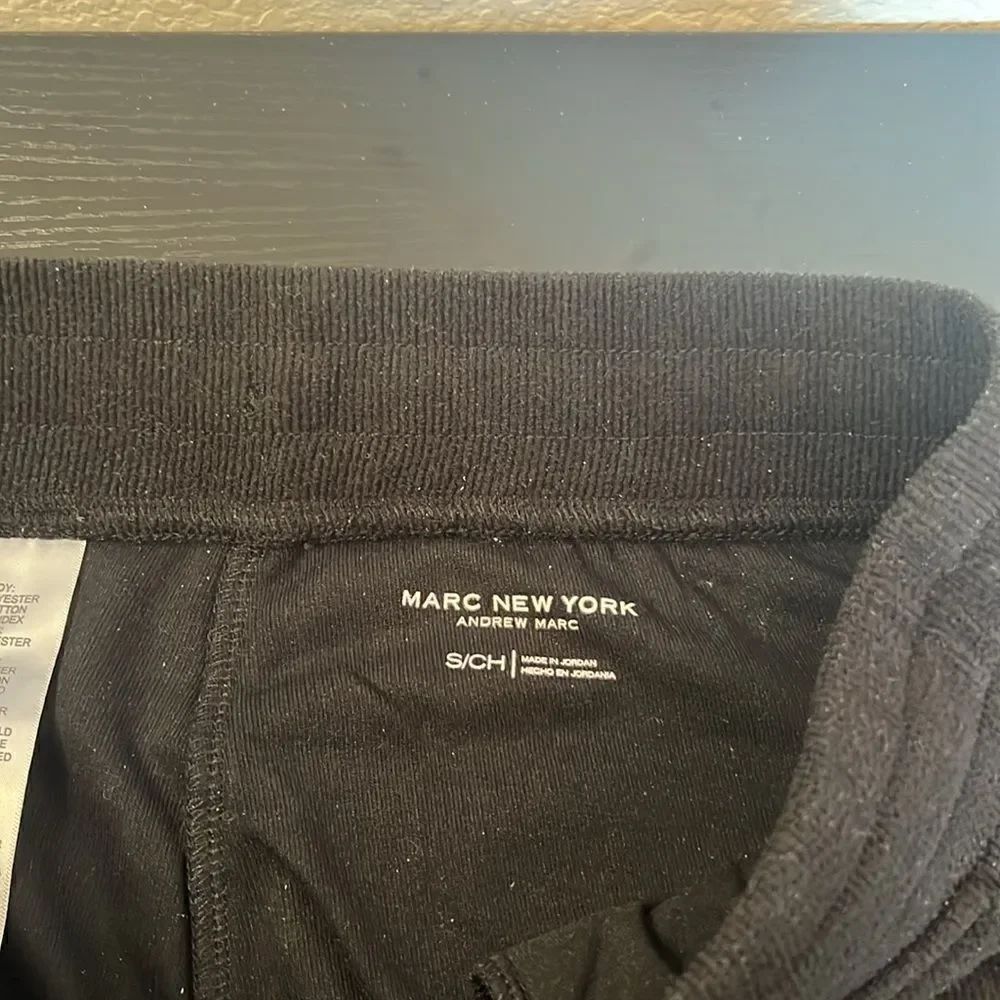 Marc New York Ribbed Jogger Pants ~ Size Small ~ Black - Picture 4 of 5